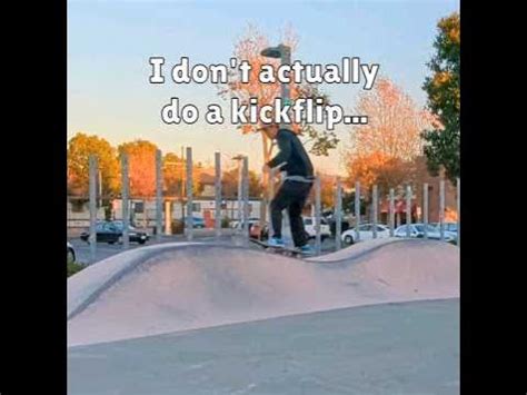 yell do a kickflip